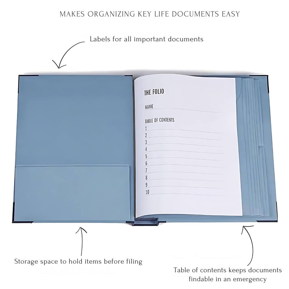 The Life Book Document Organizer