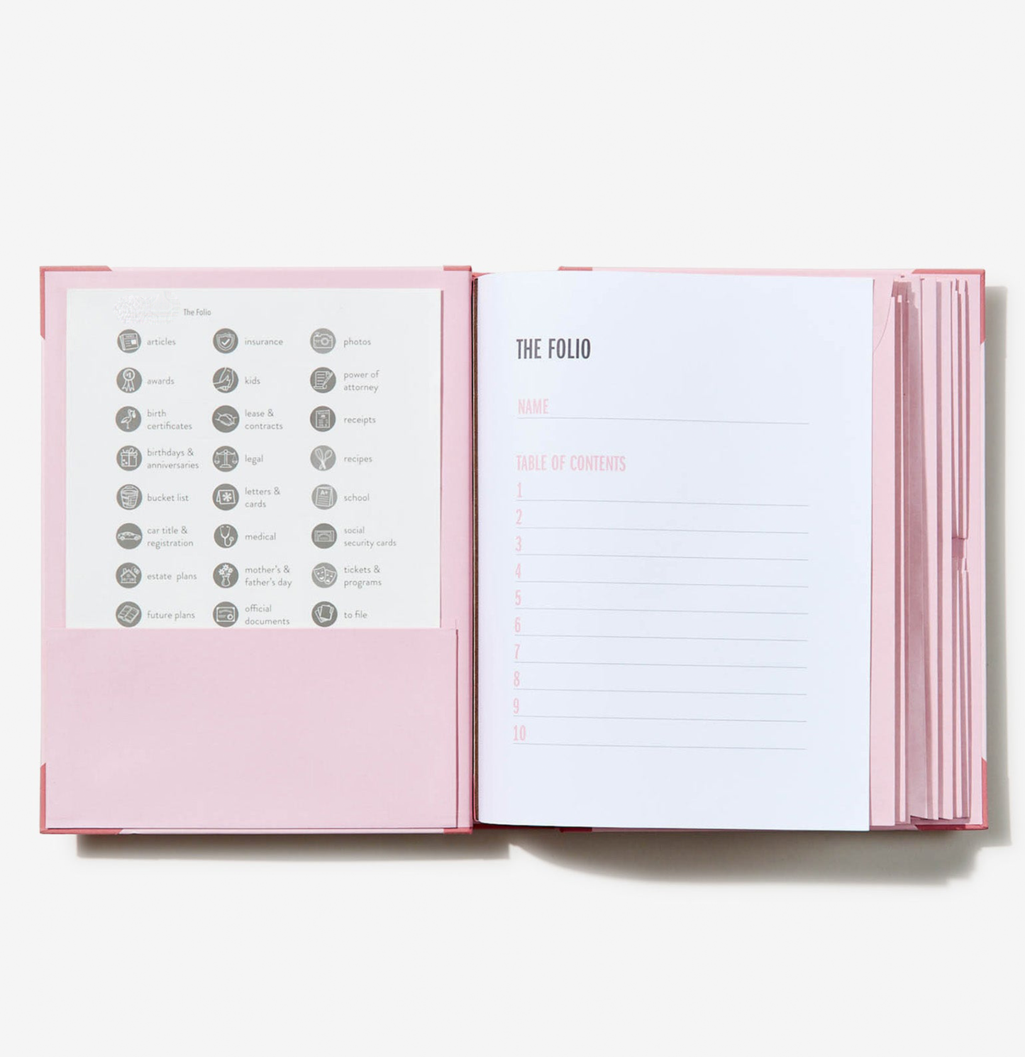 The Life Book Document Organizer